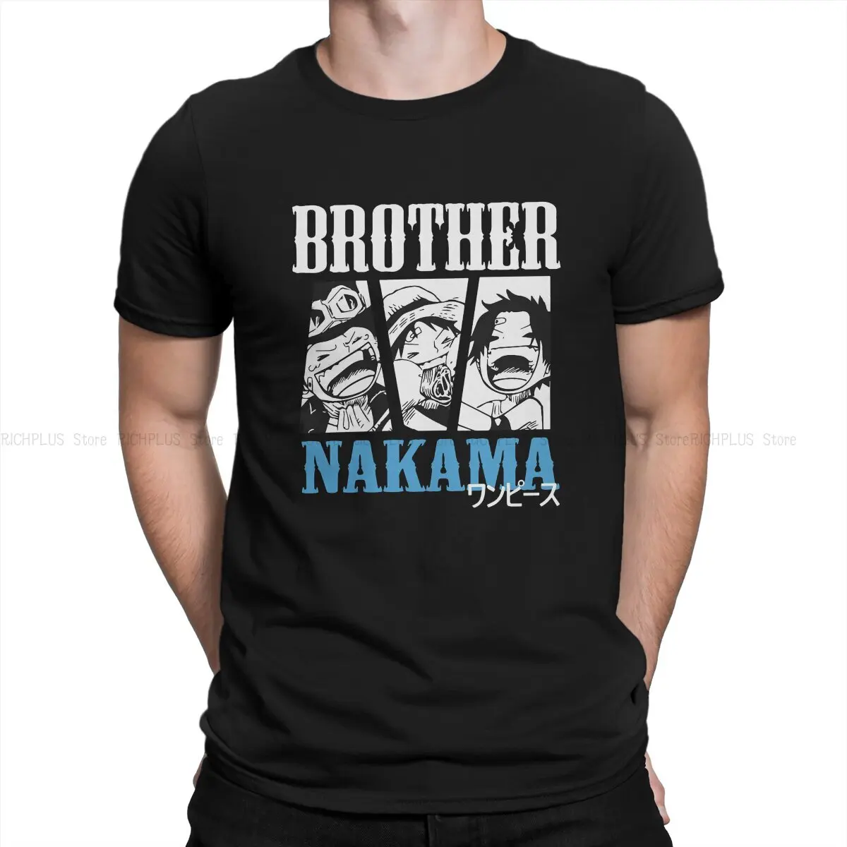 

Brother Nakama Special TShirt One Piece Anime Leisure T Shirt Summer Stuff For Adult