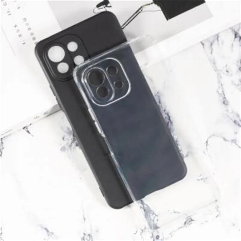 

Мягкий Силиконовый ТПУ чехол-бампер для Xiaomi 11 Lite 5G NE 2109119DG, 2107119DC, 2109119DI