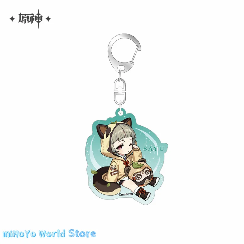MiHoYo официальный подлинный Genshin Impact Подлинная тематическая серия Yae Miko Badge Sayu