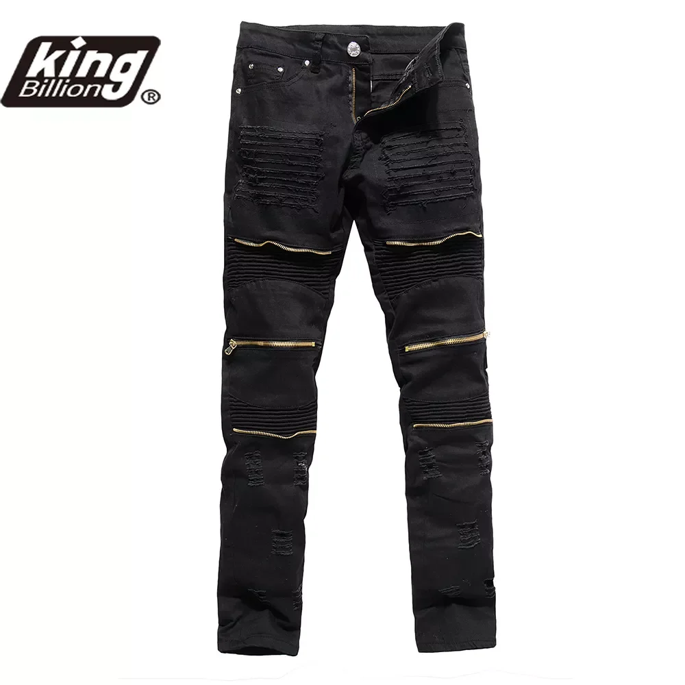 

2022New New Men's Jeans Business Casual Pants Elastic Comfort Straight Denim Pants Male High Quality Brand Trousers