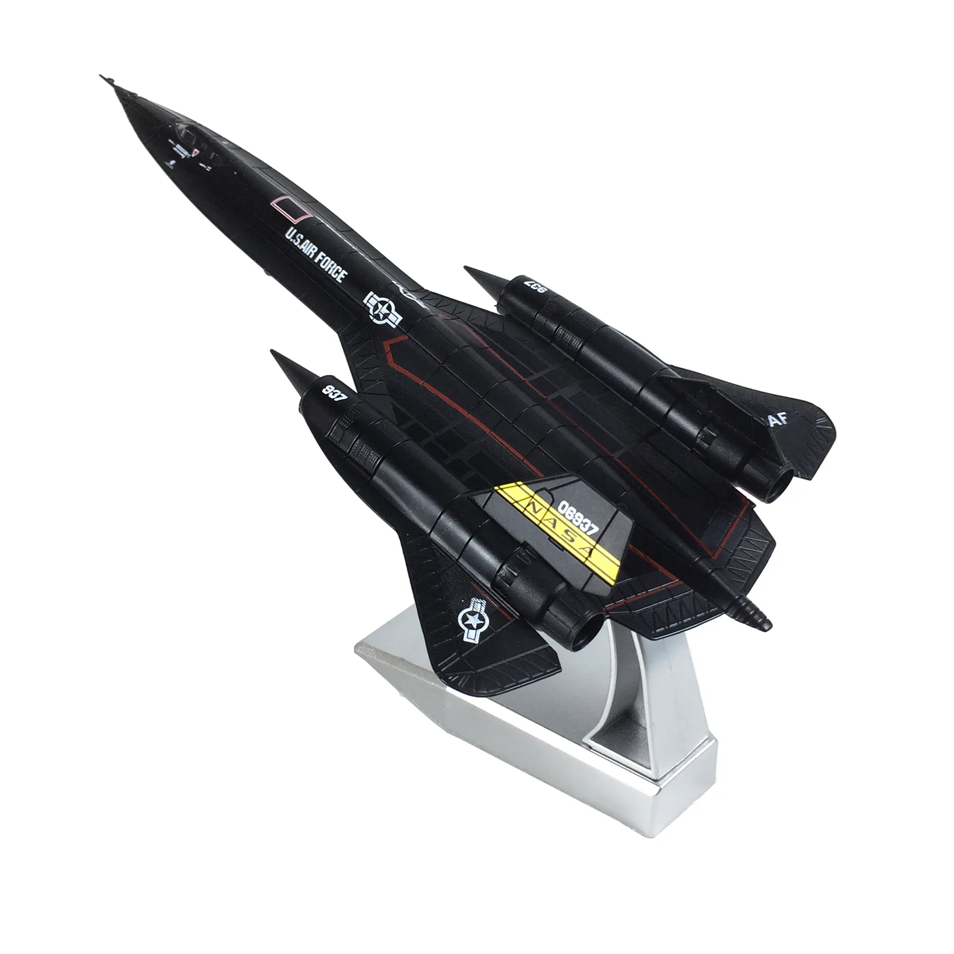 Масштаб 1:144 USAF SR-71 Blackbird модель самолета-истребителя из сплава коллекционное