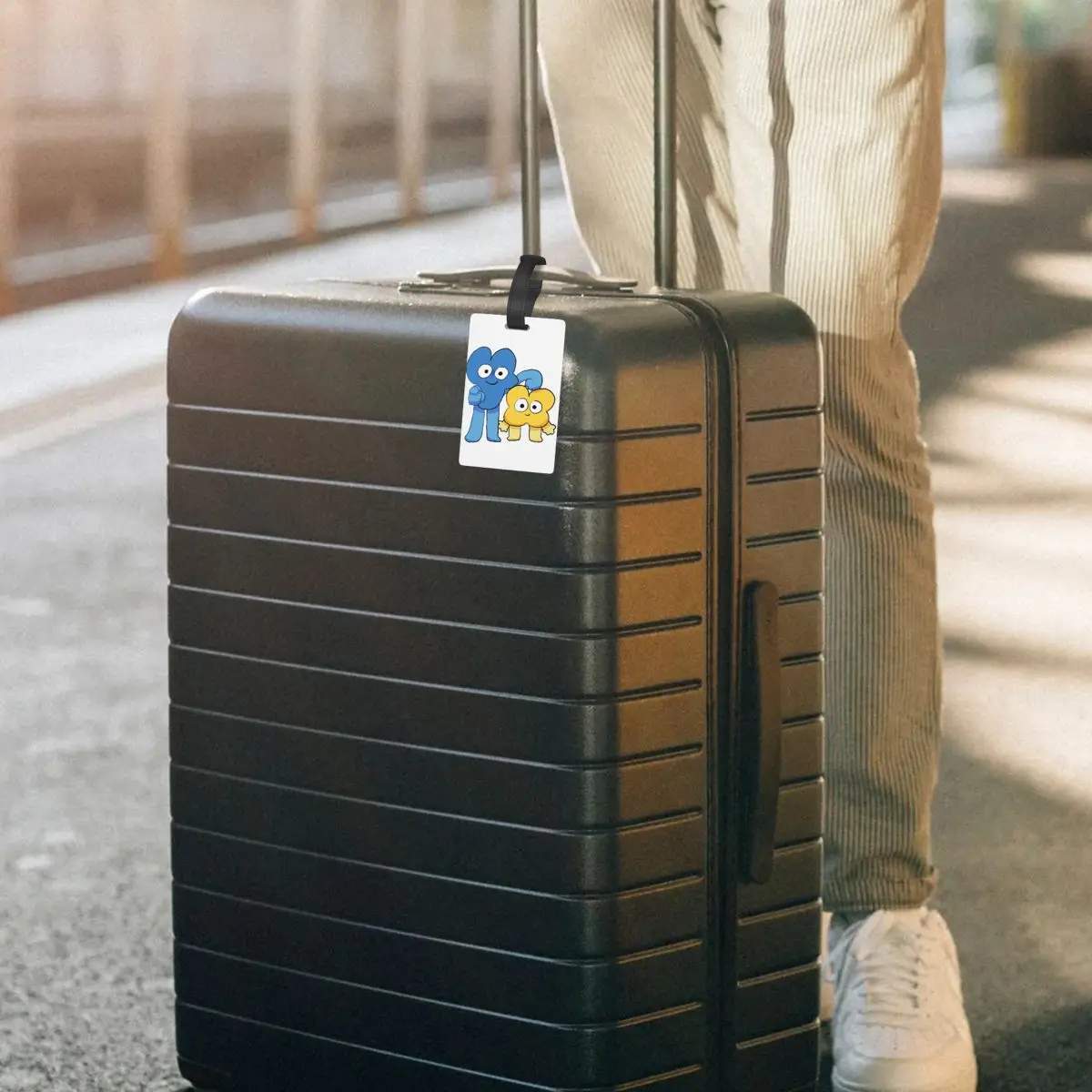 Четыре и X Bfdi багажные бирки аксессуары для чемодана дорожные милые из ПВХ