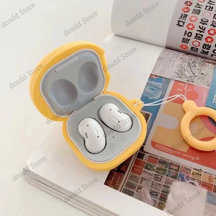 Силиконовый чехол для Samsung Galaxy Buds Pro/BudsLive/Buds2 мультяшный защитный Live Bluetooth