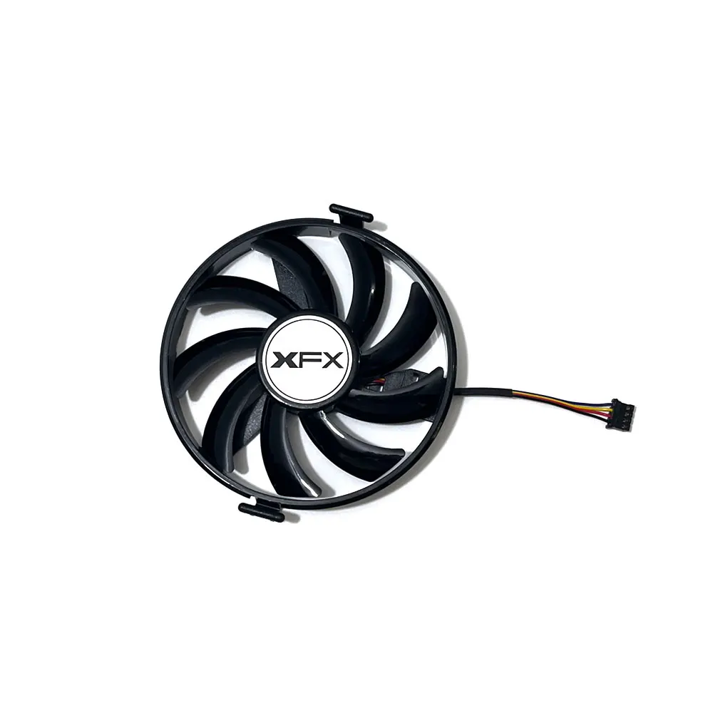 Фото Вентилятор охлаждения видеокарты Cooelr NEW R9 380 X R7 350 370 FDC10U12S9-C для XFX Radeon R9 380 380X 370 370X RX460 560 R7 350 GPU №5