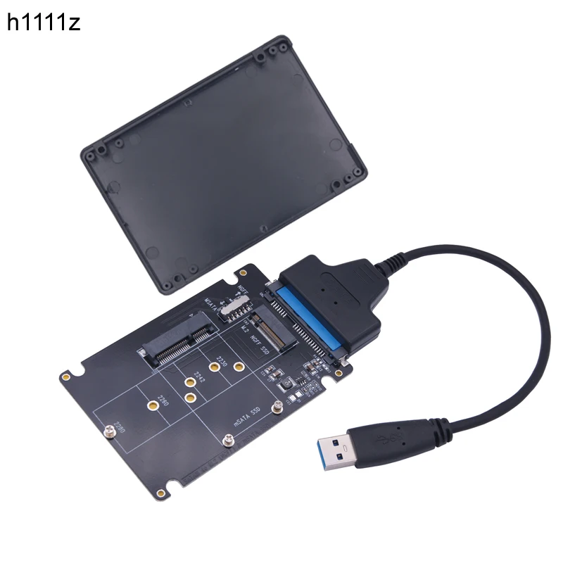 

Переходник mSATA M2 USB чехол SSD Externo USB 3,0 M.2 к USB mSATA SSD M2 SSD к USB 3,0 переходник 2,5 "корпус USB 3 адаптер