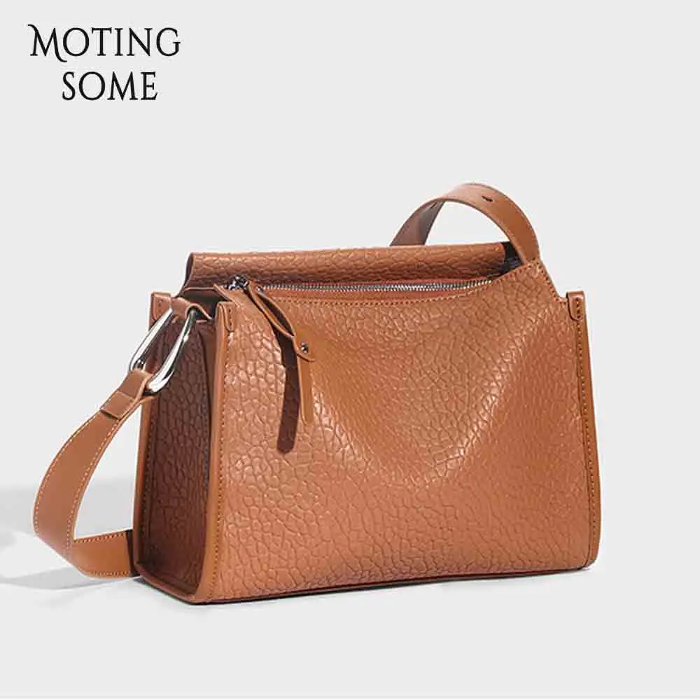 

MS Unique Texture Luxury Woman Leather Bags Soft Calfskin Shoulder Messenger Tote Fashion Lady Pillow Cute Pouch Satchel 2023