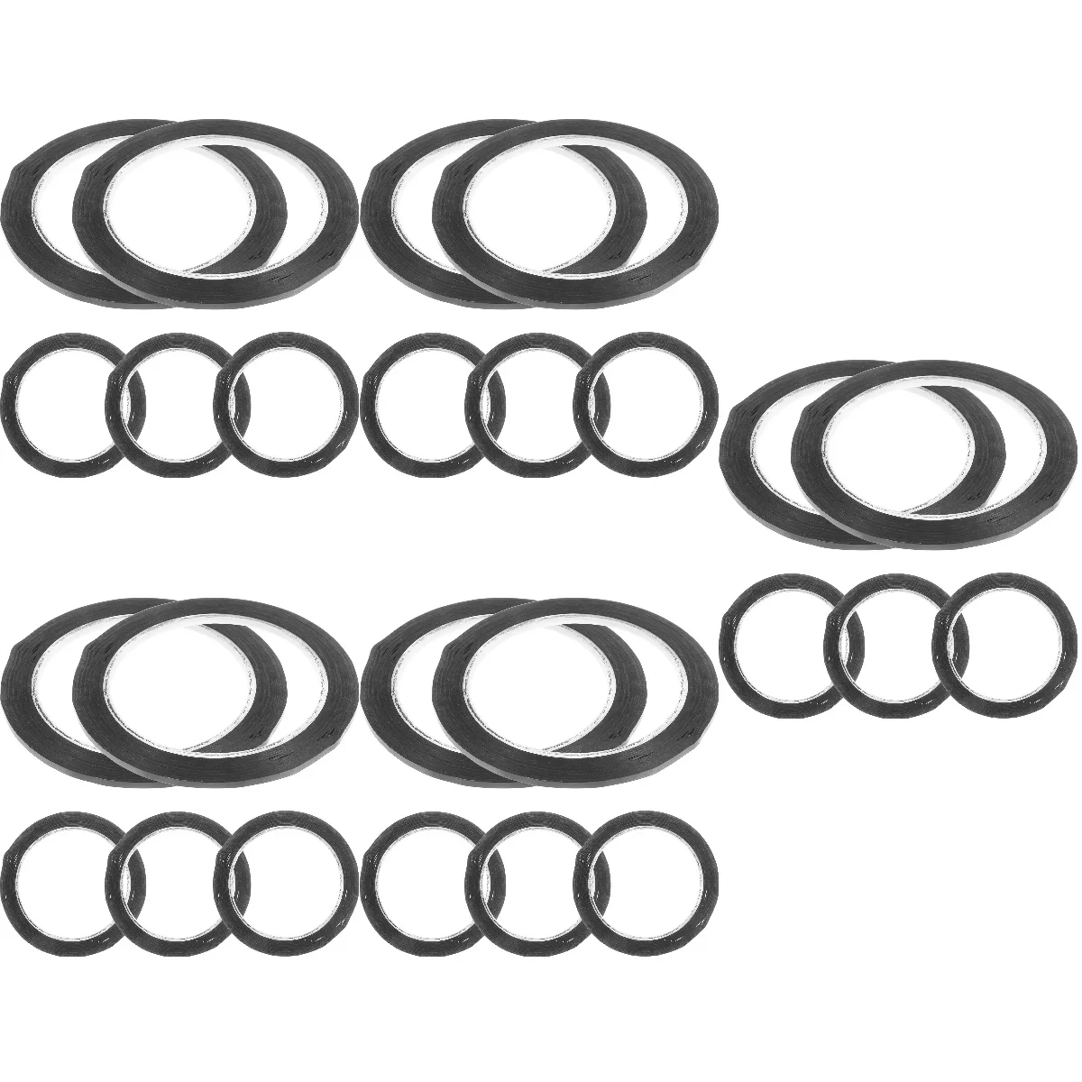 

25 rolls of Violin Fingering Tape Violin Tape Fretboard Stickers Violin Supplies