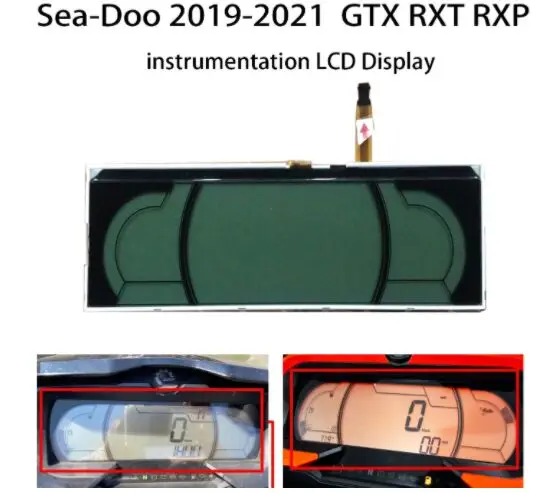 

New motorboat instrumentation Display LCD For 2019-2021 Sea-Doo seadoo Sea RXP-X RXT-X GTX GTI GTR Instrument LCD
