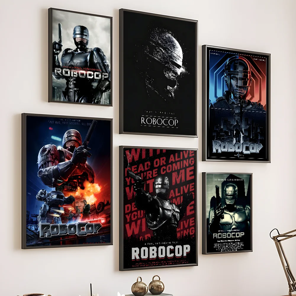 Старый фильм R-Robocop Movie Stick крутой постер Li-te настенная живопись исследование
