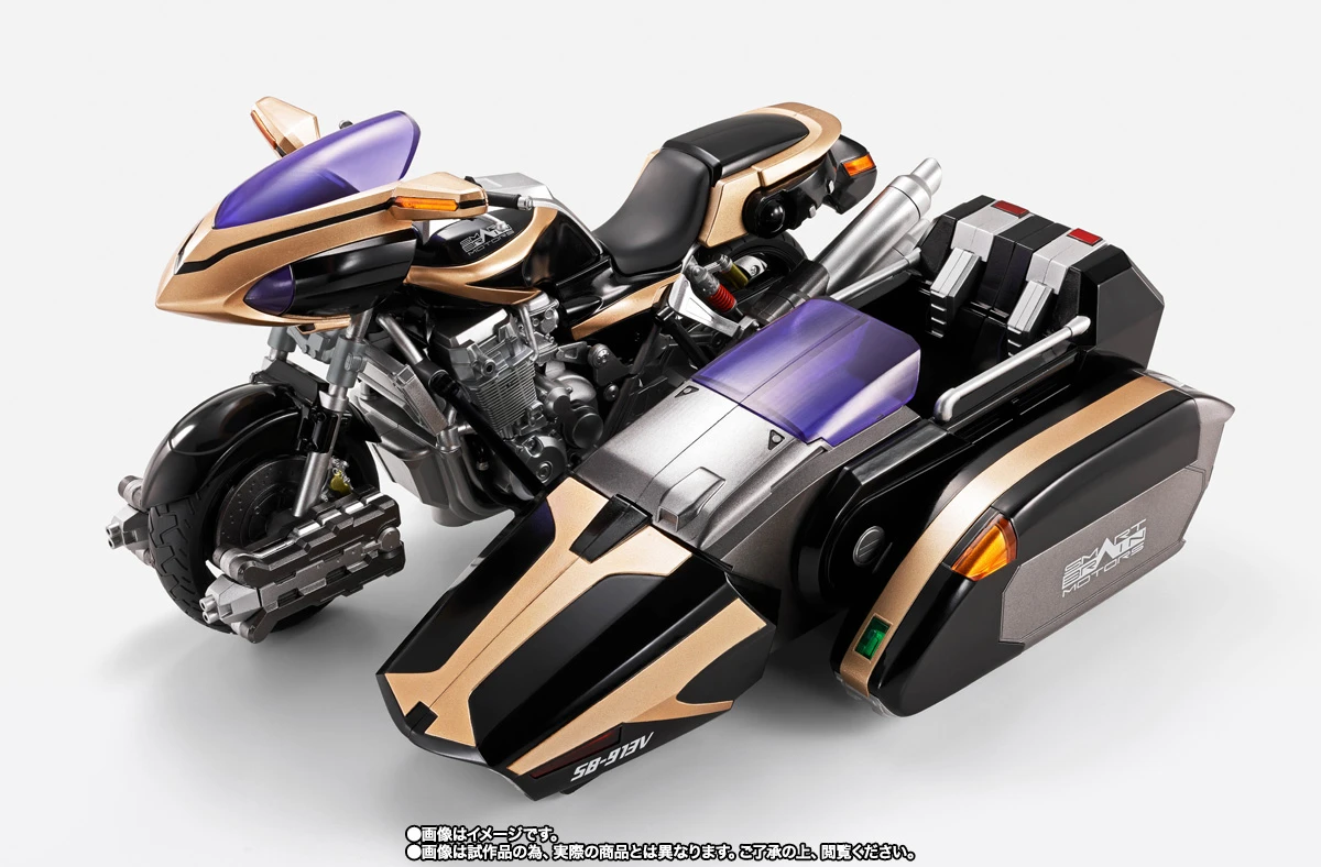 Фото В наличии: Оригинальная фигурка BANDAI SHFiguarts Side Basshar из аниме Masked Rider 555, коллекционная модель, игрушка №2