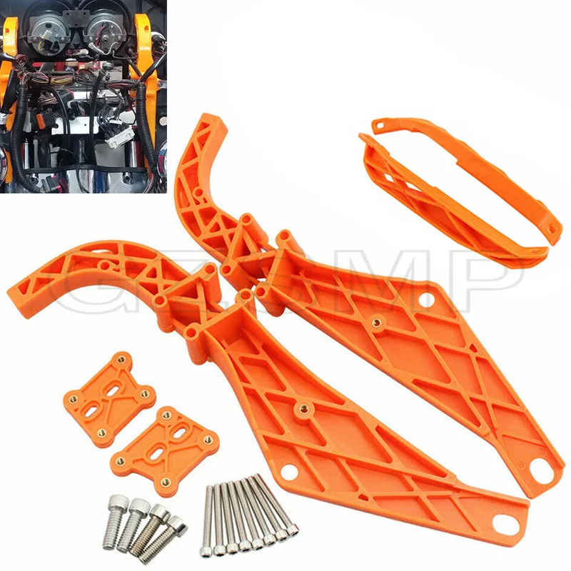 

Подходит для Harley Touring FLH/T FLHX Electra Street Glide 96-13, внутренний обтекатель мотоцикла, поддержка крыла летучей мыши, держатель кронштейна динамика