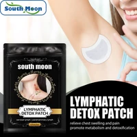 south moon 8pcsbag herbal lymphatic detox patches skin care anti swelling plaster lymphatic detox patches for armpits breast