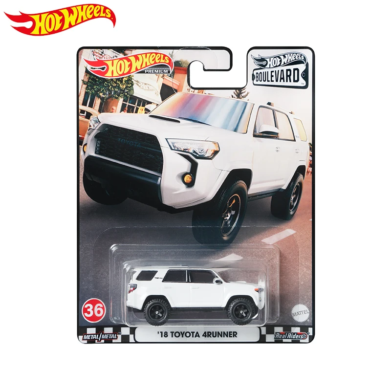Оригинальный Автомобильный бульвар Hot Wheels Premium Toyota 4runner литые под давлением 1/64 Nissan
