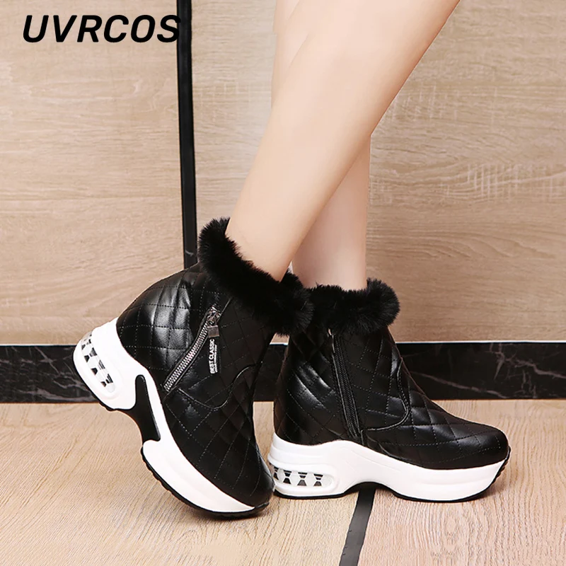 Winter Women Warm Sneakers Platform Snow Shoes 2022 Boots Female Causal for Zipper Ladies The New Listing