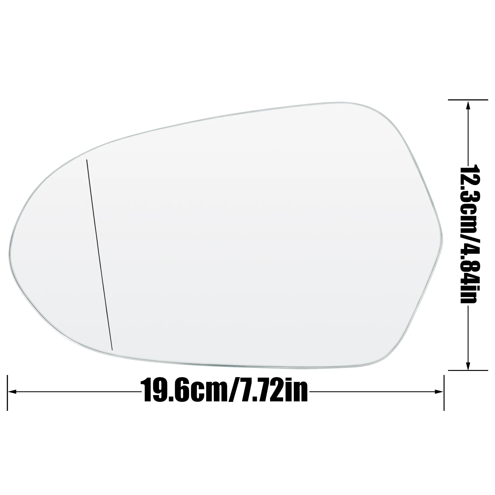CASHCOW для Audi A6 Quattro S6 2012-2018 левое правое боковое дверное зеркало стекло с подогревом