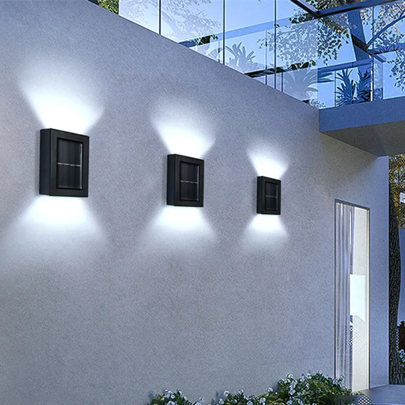 

Waterproof Solar Lights LED Wall Lights Garden Decoration Lighting Sensor Solar Streetlights Solar Courtyard Lamps 5Pcs Outdoor