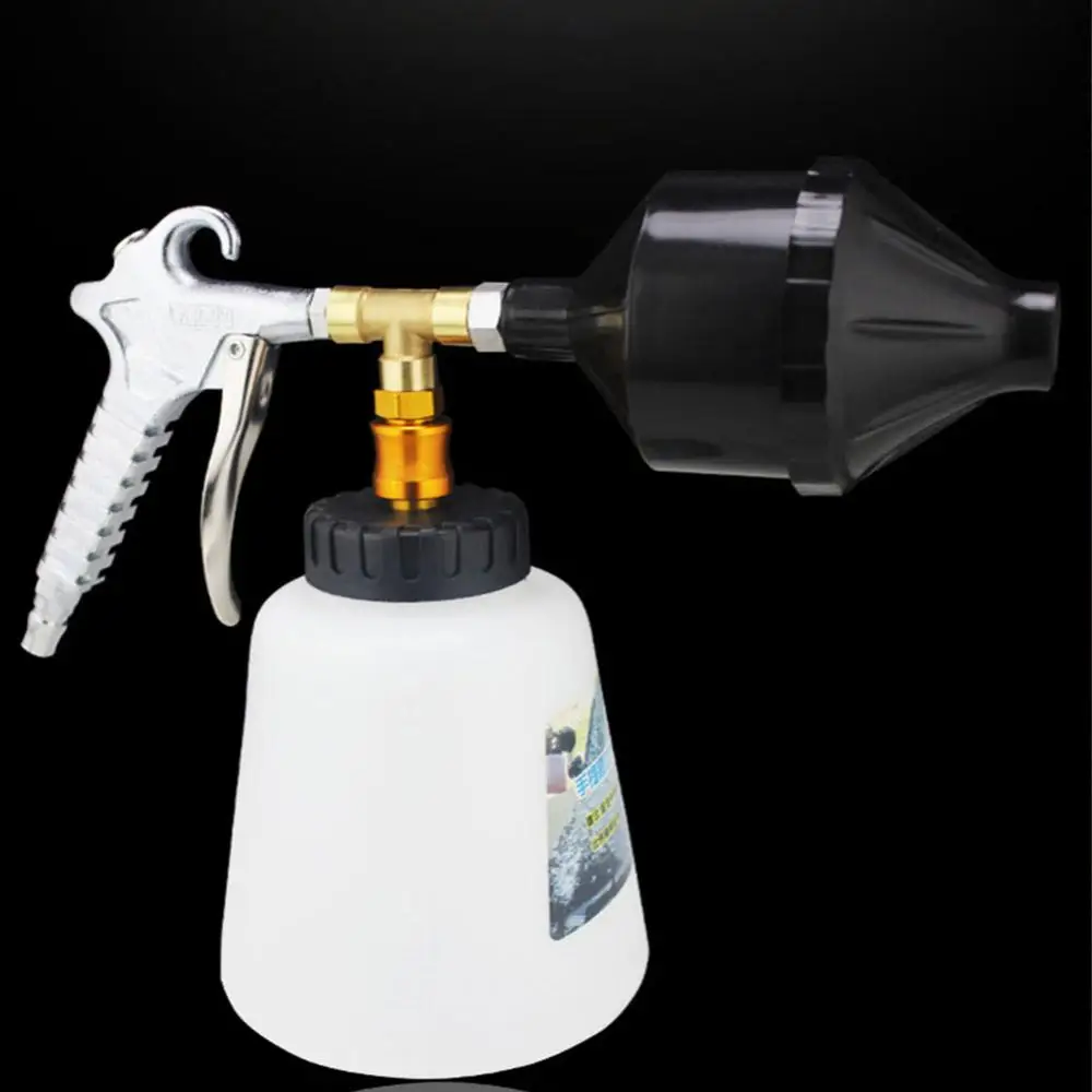 

Car Tornado Cleaning Gun Car Washing Machine Water Gun New Pneumatic High Pressure Alloy Foam Gun Spray Can Car Wash Tool