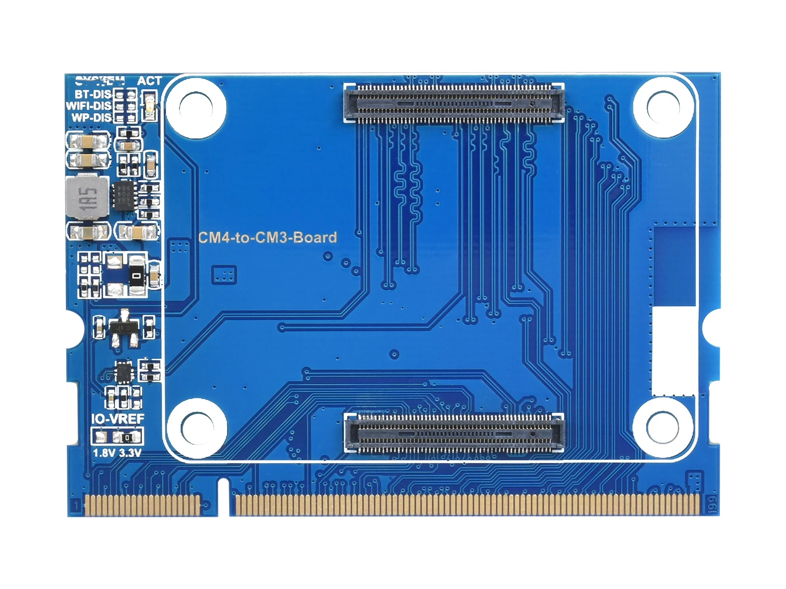 

CM4 to CM3 expansion board, CM3 / CM3+ core board alternative