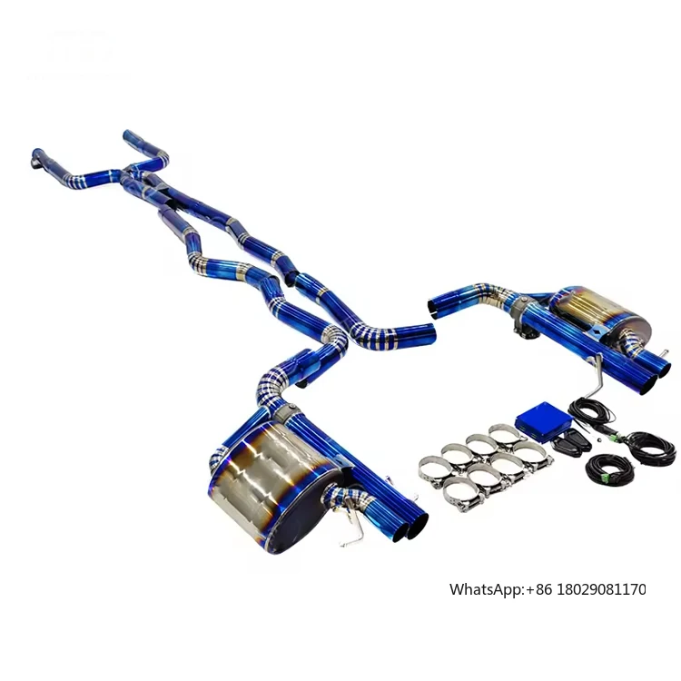 Титановая система выхлопа Xinaote Performance для выхлопной системы Mercedes Benz w205 C63 AMG