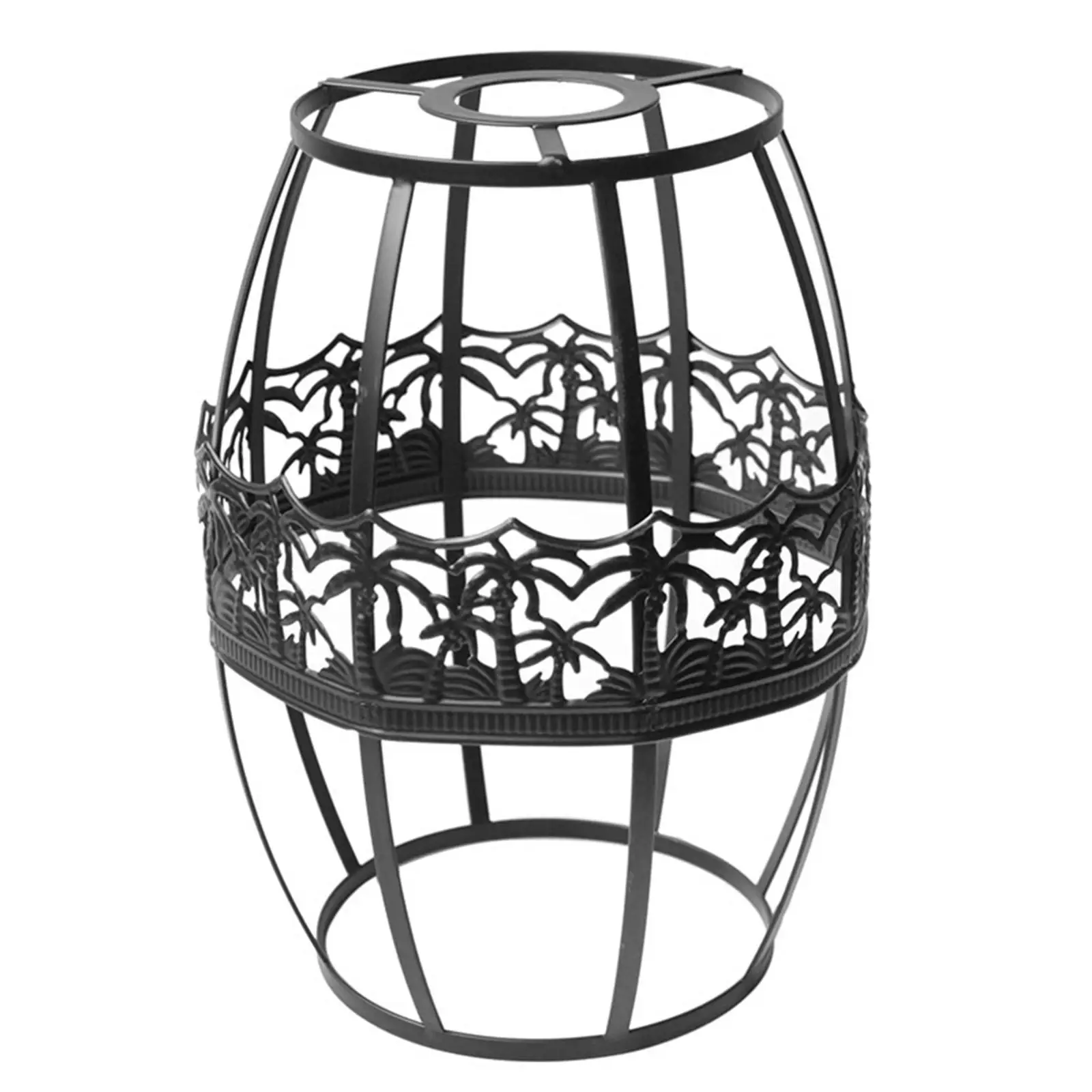 

Lighting Fixture Drop Lamp Holder Industrial Wire Iron Bird Cage Ceiling Fan Light Bulb Cover for Candelabra Bulbs Wall Sconces