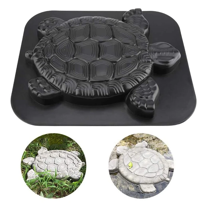 Горячие ручные формы для тротуарного цементного кирпича в форме черепахи форма