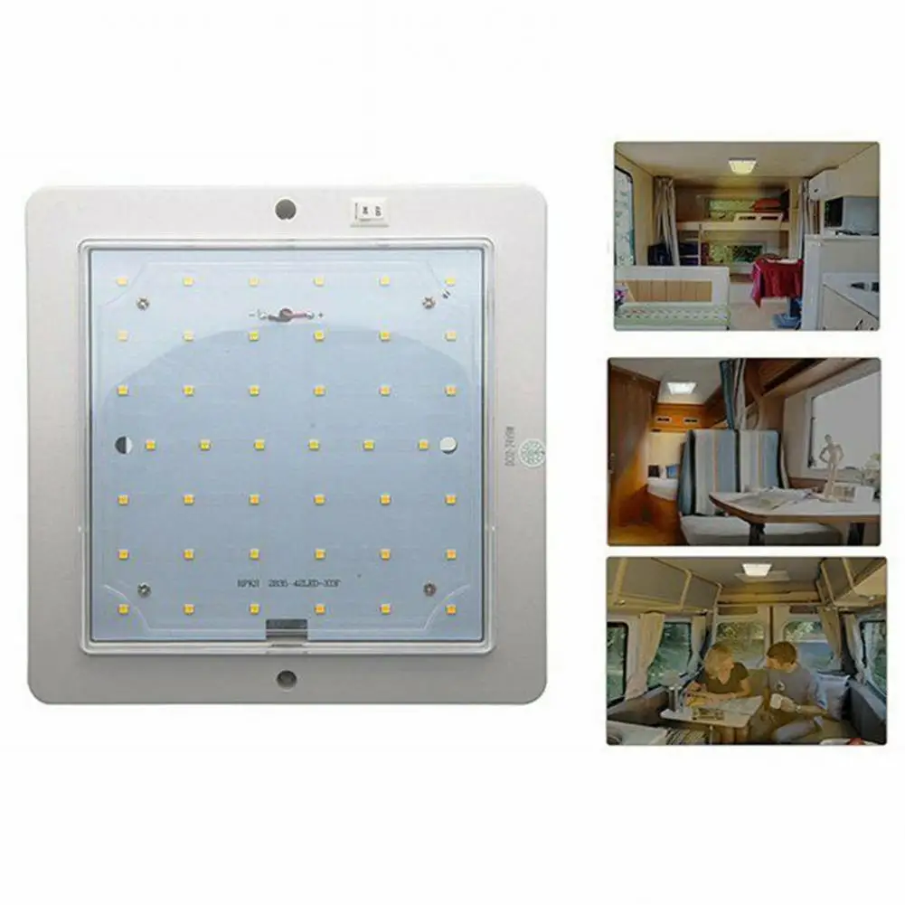 Светодиодный потолочный светильник ультратонкая квадратная лампа для чтения