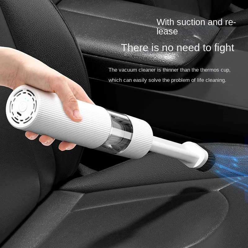 

Car-mounted rechargeable vacuum cleaner Cross-border new dual-purpose portable hand-held mini vacuum cleaner mites.