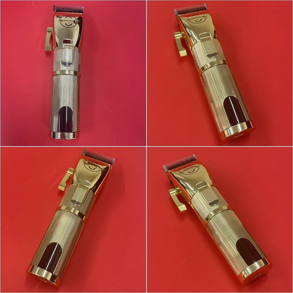 Professional Haircut Pop Barbers P800 Oil Head Electric Hair Clippers Golden Carving Scissors Electric Shaver Hair Trimmer enlarge