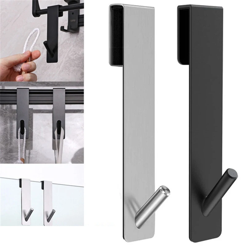 Rack Stainless Steel Drilling Free Towel Holder Hanger