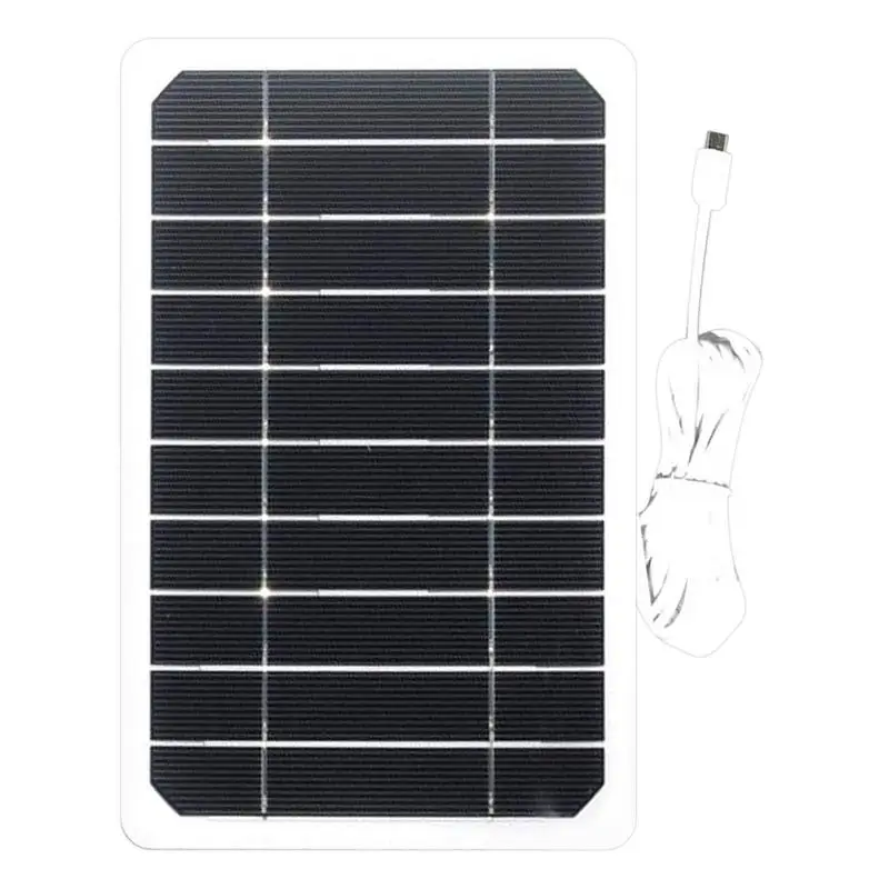 

NEW Solar Panel 5V Solar Plate With USB For AA Battery 5W 5V Solar Cell Panel Rechargeable Battery Charging Directly New