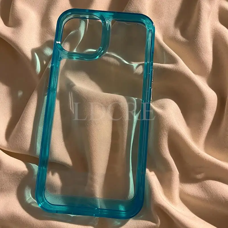 Для iPhone 14 Pro Max Чехол Силиконовый Прозрачный Противоударный ТПУ Новый Телефона 13 12