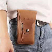 leather waist bag flip phone case pouch for asus rog phone 5s pro ii 5 3 strix holster belt clip wallet card holder phone pouch