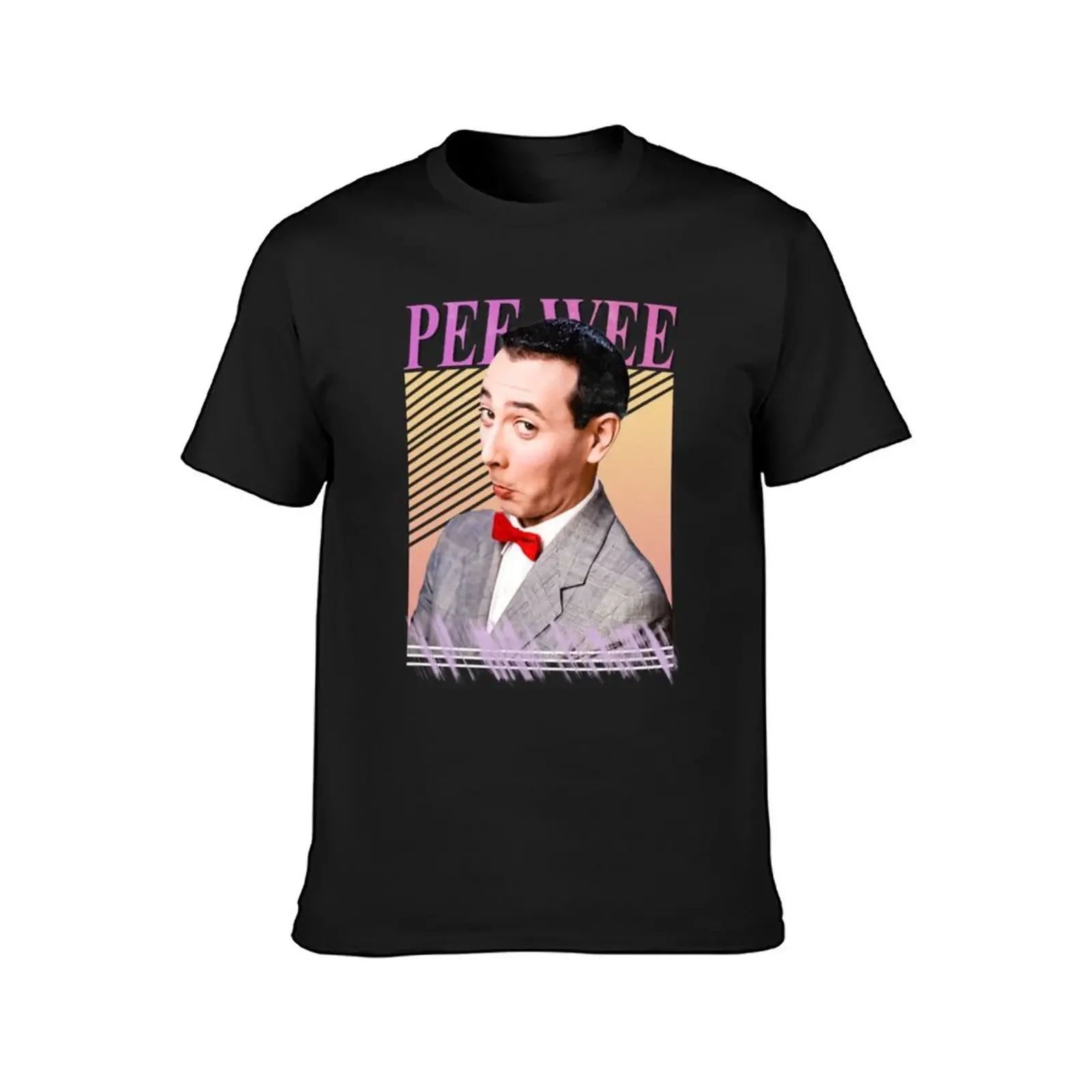 Футболка PEE WEE HERMAN милые топы винтажная футболка большого размера для мужчин