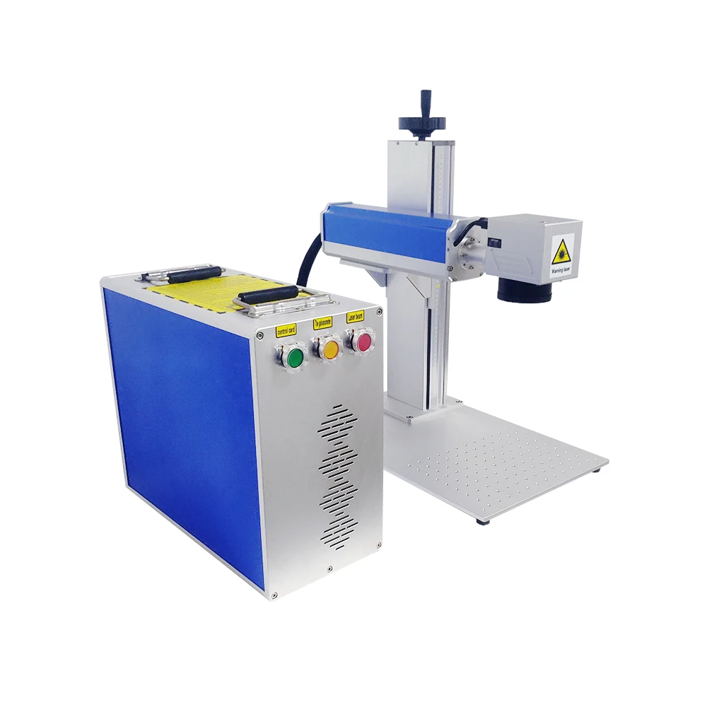 

80w mopa M7 color JPT fiber laser marking machine at CN Laser factory