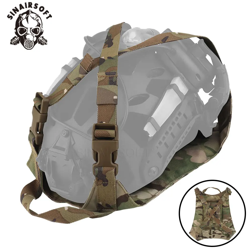 

Tactical Helmet Carrier Equipped Night Vision Pouch Quick Access Rapid Deployment Airsoft Hunting Casque Bag Accessories Cover