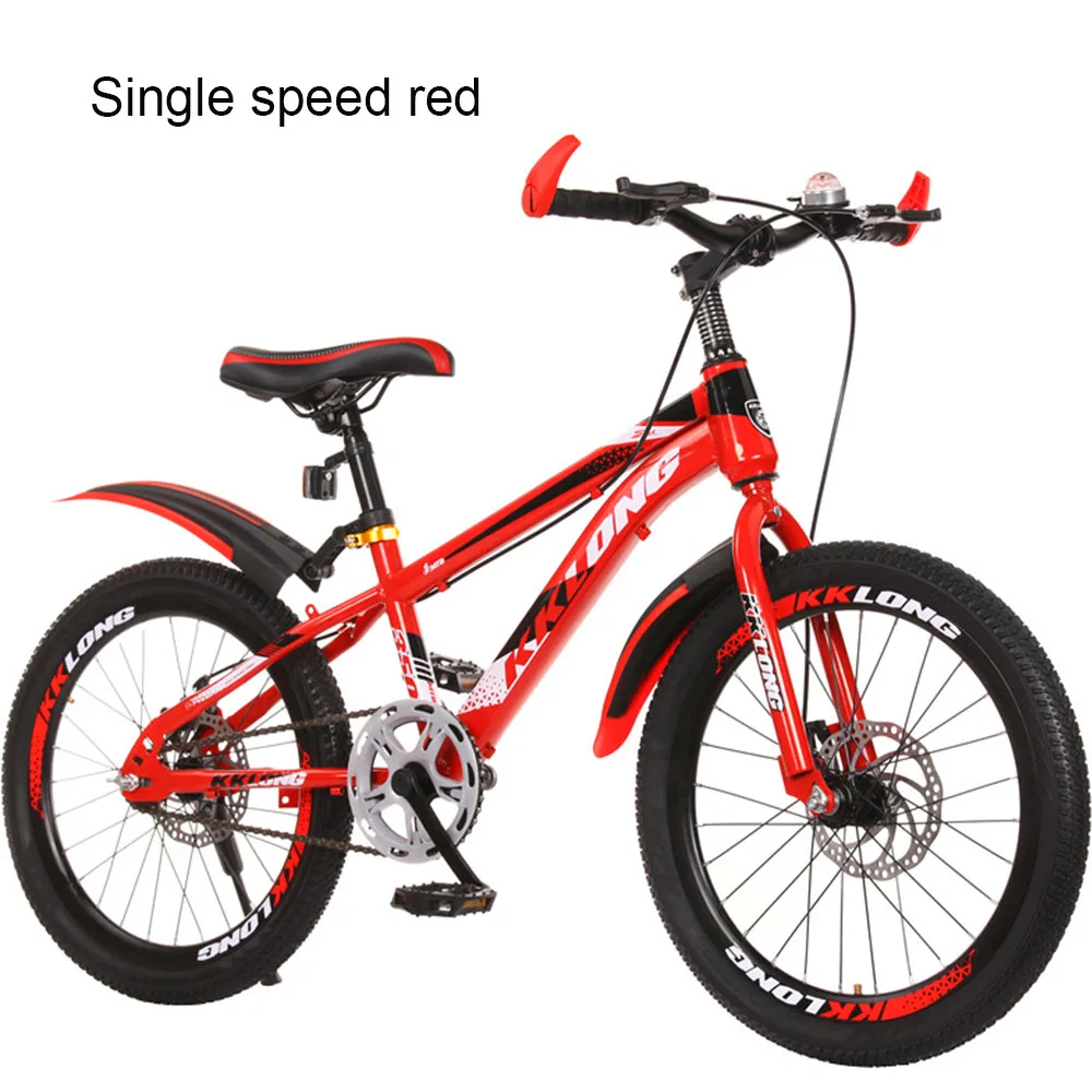 

18/20 Inch Bike High-Carbon Steel Frame Front And Rear Dual Disc Brakes Wear-Resistant Tires Variable Speed Suspension Unisex