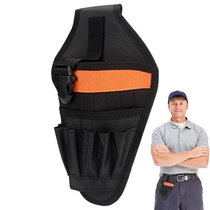 

Electrician Tool Pouch Nylon Tool Bag For Men Heavy Duty Repair Hardware Tool Organizer With Various Sized Pockets Storing Tools