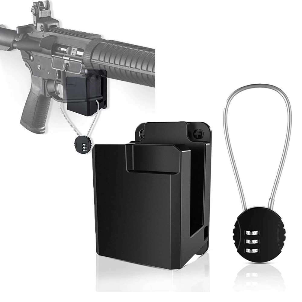 

Тактическая настенная стойка для оружия AR15, стеллаж для хранения винтовки, крючок для ружья, безопасная вешалка для хранения, 17 дюймов, Охот...