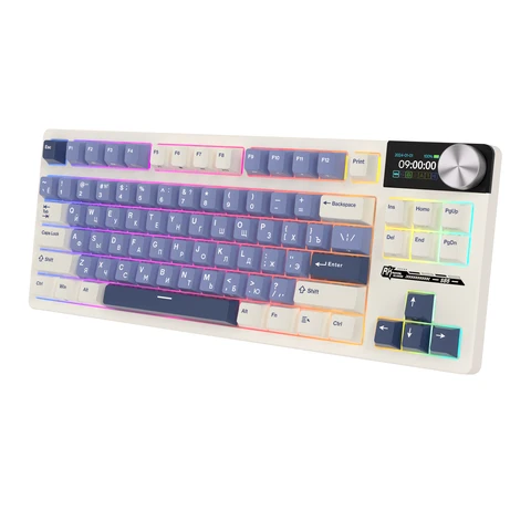 RK Royal Kludge RKS85 Беспроводная механическая клавиатура Horizon Blue