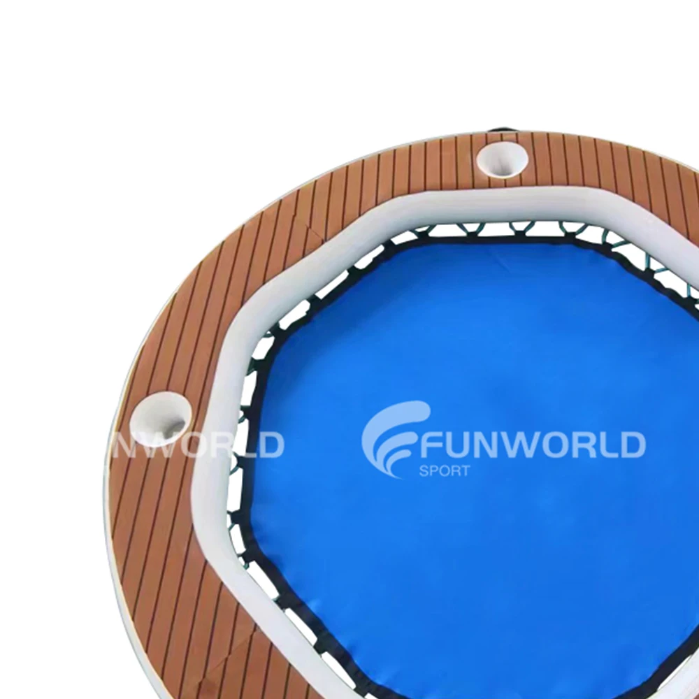 8-футовая подвесная док-станция EVA с подстаканником водный гамак плавающий плот