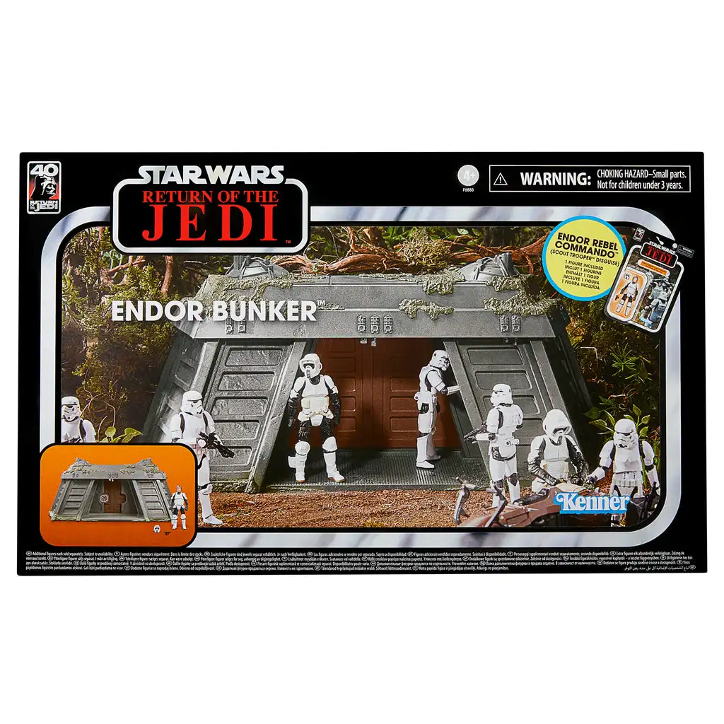 

Original Hasbro Star Wars The Vintage Collection Endor Bunker 3.75 Inch Action Figure Collectible Model Toy Gift