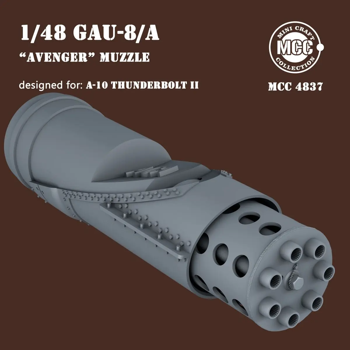Фото MCC 4837 1/48 GAU-8 Намордник для A-10 — набор деталей обновления №2