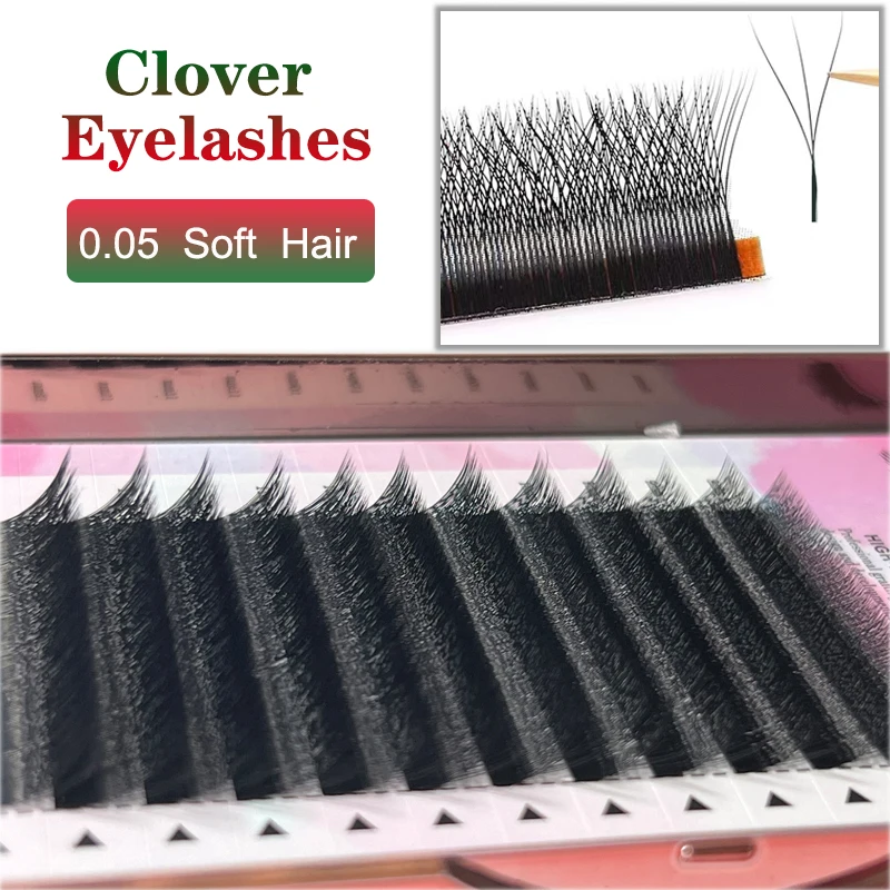 

SARIA W Shape Eyelash Extensions 3D4D5D Premade Volume Fans W Style YY Lashes Comfortable New Volume False Eyelash Natural