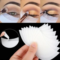 10pcsset eyeshadow stickers makeup stickers grafted transfer tape non woven fabric eyelash isolation stickers makeup tools