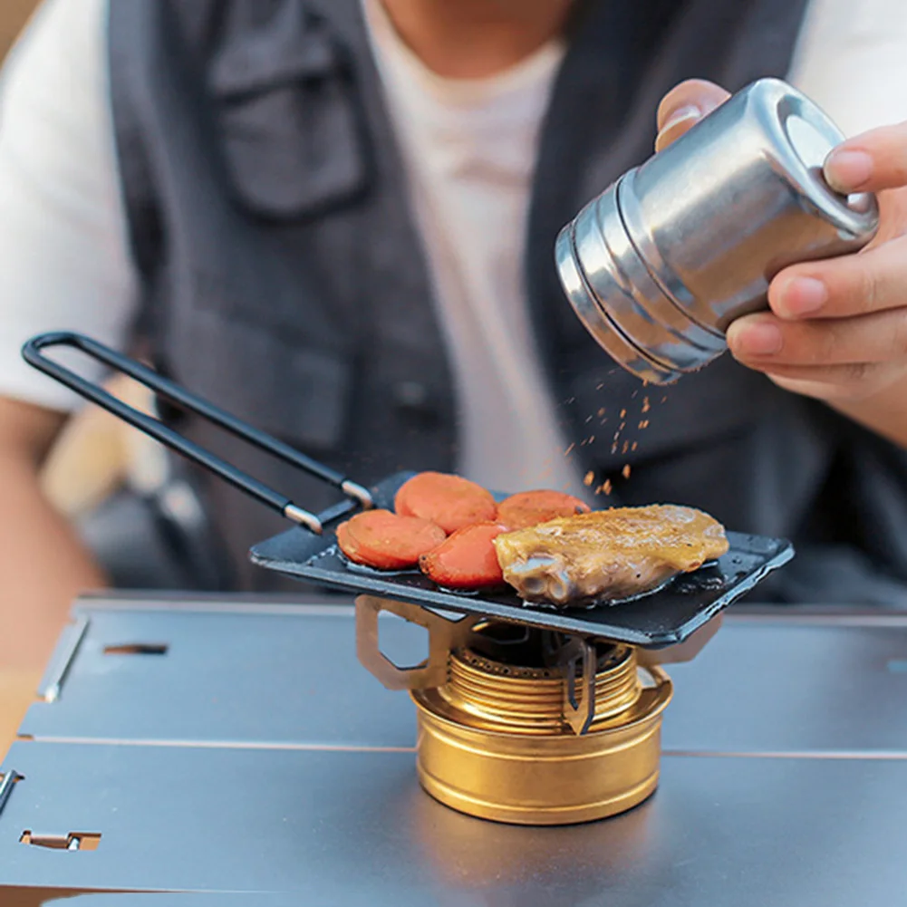 

Сковорода для барбекю, 13x8,5 см, со съемной ручкой