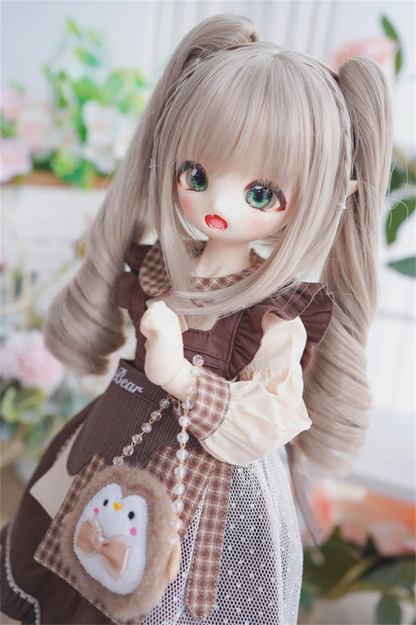 Новые SD BJD куклы 1/4 уши эльфа молочный кот вампир аниме девушка эльф игрушка DIY рот