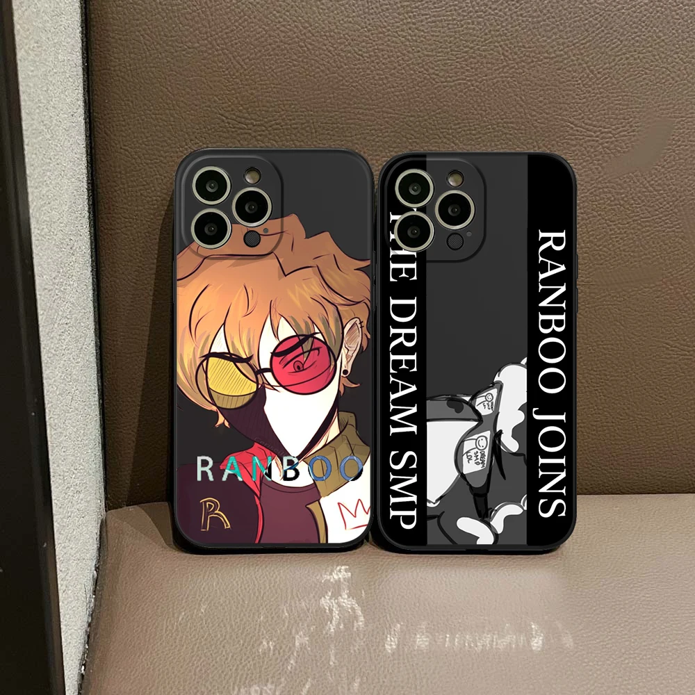 

Чехол Ranboo Dream Smp для IPhone 13 Pro, крутой мягкий чехол из ТПУ для телефона IPhone 13, 11, 12, 14 Pro, XR, XS MAX, 8, X, 7, 14 Plus, SE Pro