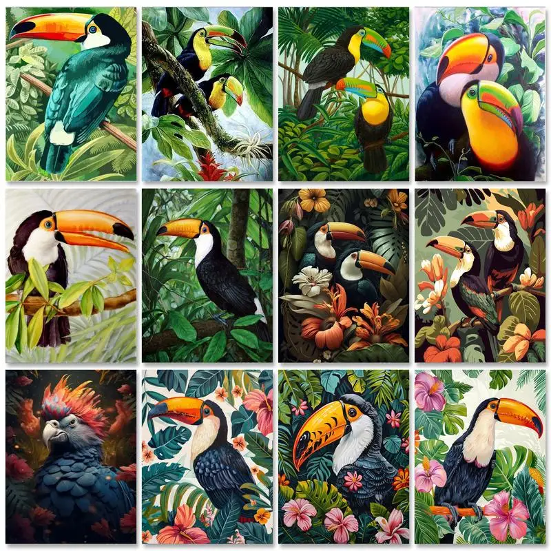 Краска по номерам GATYZTORY 60x7 5 см