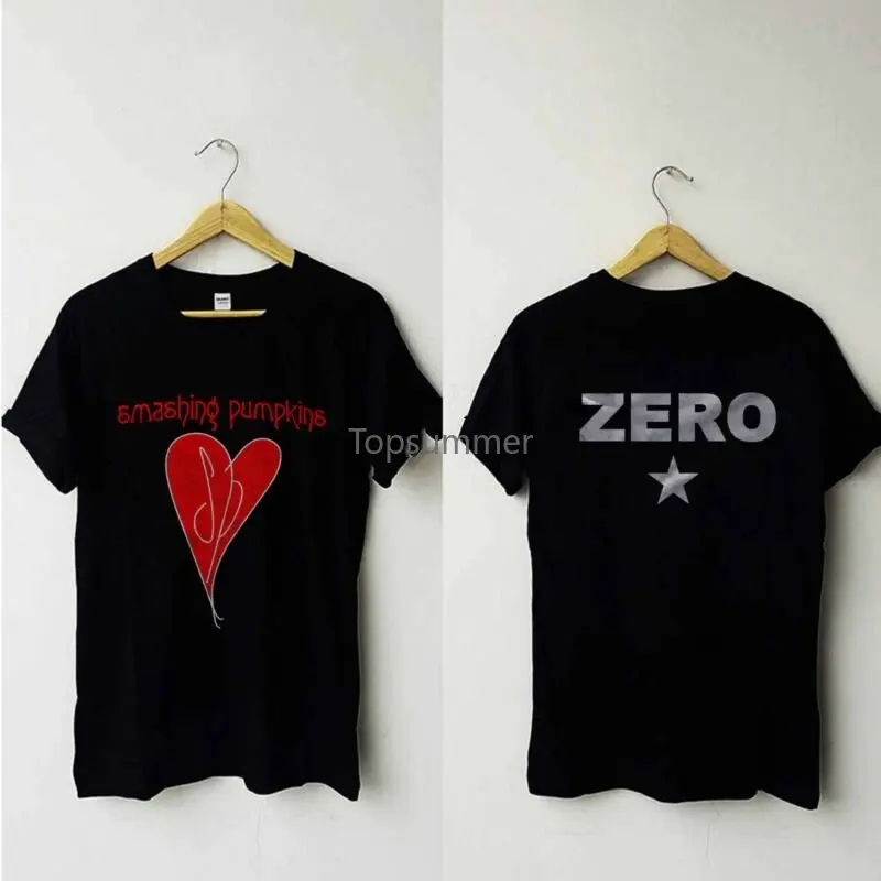 

Vintage Smashing Pumpkins Zero T-Shirt 1995 Mellon Collie Reprint Size S To 3Xl