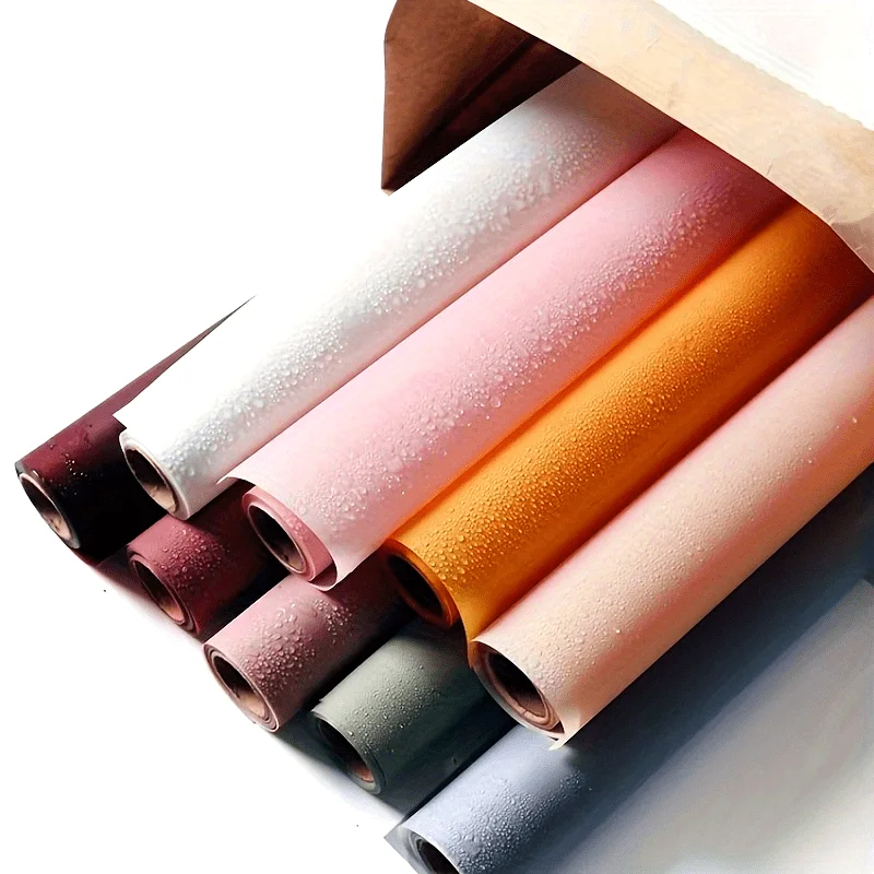 60 листов монохромные евразийские бумажные розы в виде макаронов